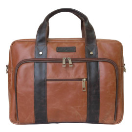 Сумка для ноутбука Rivoli cognac/brown 