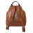Женский кожаный рюкзак Aventino cognac 